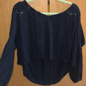 Boho cropped top